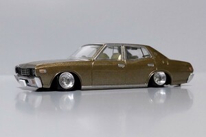 絶版 希少 レア 1/64 リミテッド 日産 セドリック 2000 GL 改 330 セダン グロリア 深リム SSR シャコタン カスタム 改造 グラチャン 旧車