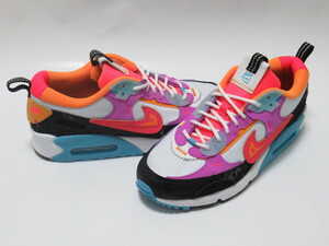 NIKE WMNS AIR MAX 90 FUTRA マルチカラー 25.5cm ナイキ エアマックス 90 フューチュラ ピンク ブルー FD0821-100