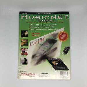 中古 1995 MUSIC NET CD-ROM - VOLUME 1 ISSUE 4 Windows/Mac　音楽ライブラリー デビット・ボウイのインタビュー