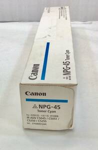 canon　未使用　純正 NGP-45　トナー　Cyan