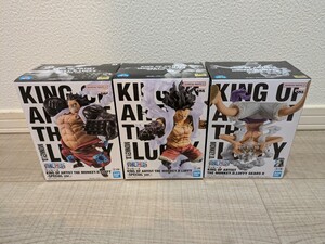 ワンピース KING OF ARTIST MONKEY.D.LUFFY フィギュア セット バウンドマン スネイクマン GEAR5 ニカ KOA ルフィ