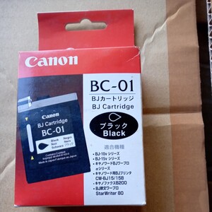 新品未開封◇Canon キャノン BJカートリッジ BC-01ブラック 適合機種 BJ シリーズなど 送料２１０円～