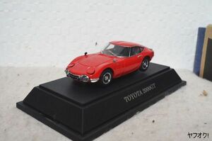 エブロ トヨタ 2000GT 1/43 ミニカー 赤