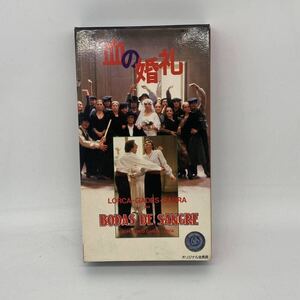 VHS 血の婚礼 戯曲 カルメン カルロスサウラ TE-B072 映画 字幕版 再生未確認 (検 ビデオ ビデオテープ レンタル落ち NN5D6