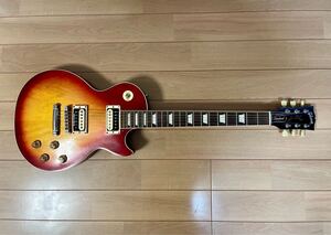 Gibson Les Paul Standard Faded 50s Plain Top Satin Cherry Sunburst 【Seymour Duncan Pearly Gatesに交換】 2013年製 レスポール