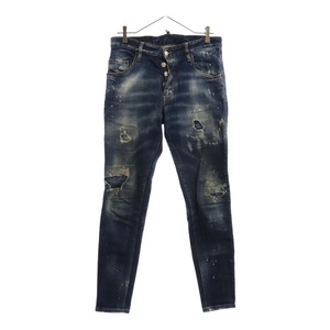 DSQUARED2 ディースクエアード 20AW Skater Jean デニムパンツ ジーンズ インディゴ S74LB0764 S30342