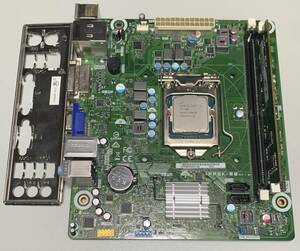 【中古】EPSON Endeavor AT10用マザーボード IPPSK-EB i3-7100 4GB パネル付属 / LGA1151 MiniDTX（MicroATX）