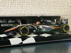 激レア！1/43 ミニチャンプス フォースインディア VJM08 メルセデス 2015 ヒュルケンベルグ 検 VJM07 VJM09 W06 RB11 SF15 SF70H スパーク