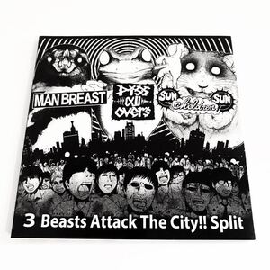 【ハードコア】MAN BREAST & piss all overs & SUN CHILDREN SUN / 3 Beasts attack the city!! 検) Slight Slappers Flash Gordon