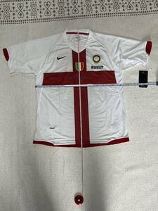 2007-08 インテル(A) #７フィーゴ サイン入りユニフォーム NIKE(XL) 証明書付き