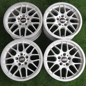 BBS 17×8J+38 PCD120-5H HUB:約72㎜ 刻印入り 中古アルミホイール4本セット★