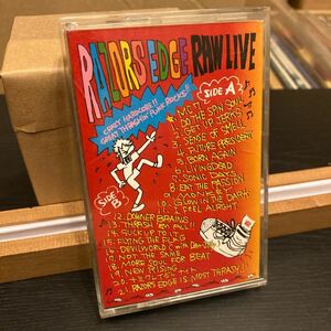 レイザーズエッジ Razors Edge 【Raw Live】MTTD9001 カセットテープ 2003 Hardcore Punk レア