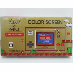 【美品】Nintendo 任天堂/ゲーム&ウォッチ・スーパーマリオブラザーズ/HXA-001/63