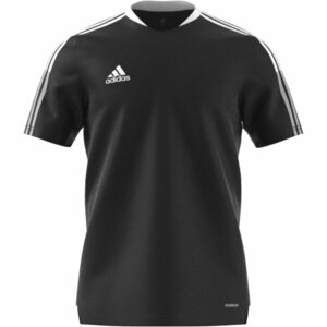 adidas アディダス トレーニング シャツ Tシャツ ポリエステル TIRO (XOサイズ)黒★格安SALE!!