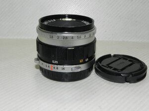 Olympus F.Zuiko Auto-s 38mm/F1.8 レンズ(中古品)