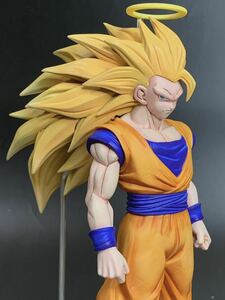 ドラゴンボール　リペイント　BLOOD OF SAIYANS　ブラッドオブサイヤン　スーパーサイヤ人3 孫悟空　彩色　プライズ　フィギュア　