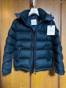 美品 国内正規品 モンクレール MONCLER モンジュネーブル ブラック ハンガー付 MONTGENEVRE