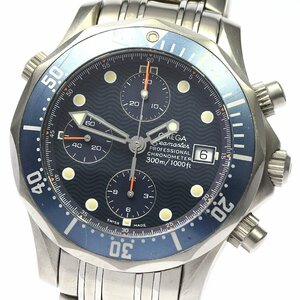 オメガ OMEGA 2298.80 シーマスター300 クロノグラフ 自動巻き メンズ _803584