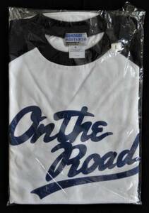 ★浜田省吾★ 超貴重 新品未使用 ON THE ROAD 2005 ツアーグッズ 白/紺 ラグランシャツ Lサイズ