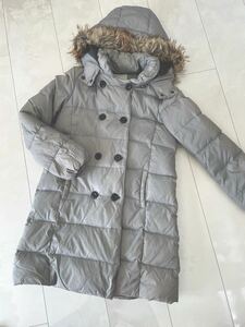 ZARA Girls ダウンコート 140㎝ 9/10 グレー ダウンジャケット winter outerwear ダウン