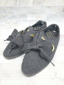 ◇ adidas アディダス M22348 スニーカー シューズ サイズ24.5cm ブラック レディース P