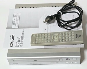 動作品 DVDプレーヤー DCP-2250 リモコン&取扱説明書セット Qriom YAMAZEN 中古品