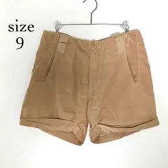 Danae✨ショートパンツ【９】コーデュロイパンツ　短パン　（株）ワールド