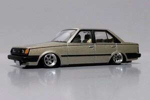 廃盤 絶版 レア 希少 1/64 リミテッド トヨタ カリーナ 1500SG 改 深リム SSR ロンシャン シャコタン カスタム 改造 ハチマル 旧車 セリカ