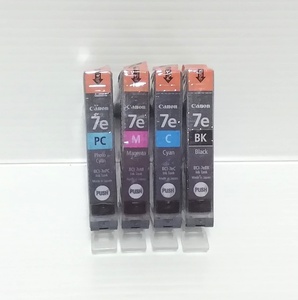 ◆◇キャノン純正【BCI-7eBK・BCI-7eC・BCI-7eM・BCI-7ePC】4個セット 新品◇◆