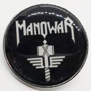 送料無料　マノウォー　MANOWAR　音楽　ロックバンド　ピンブローチ　ピンズ　PINS　バッジ　バッヂ　アメリカン雑貨　スマアク