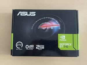 【超美品】ASUS / グラフィックボード / NVIDIA GeForce GT 710 / 2GB / ファンレス / GT710-SL-2GD3-BRK-EVO