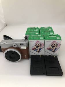 【2068】FUJIFILM 富士フィルム　インスタントカメラ チェキ　INSTAX　MINI90　ネオクラシック ブラウン　動作未確認　ジャンク品