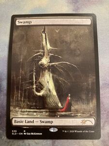 SLD 沼　non-foil 英1枚 MTG swamp EN Secret Lair Artist Series: Seb McKinnon