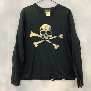 mastermind JAPAN マスターマインドジャパン Tシャツ 長袖 ブラック系 M / 小型便OK [D3138]