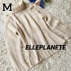 ELLEPLANETE【M】レディースニットタートルネックトップス