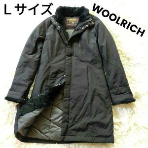 【希少Ｌサイズ】 ウールリッチWOOLRICH ダウンジャケット　ラビットファー