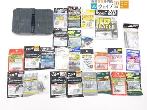 ダイワ ワームシンカー ジャッカル ダウンショット シンカー ディープトレーサー ダウンシンカー 等計26点 未使用＆中古