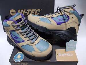 税0 新品 防水 ハイテック HT WT018 AORAKI EXP TREK WP ベージュ 25,5cm ラスト 1足 \5950即決am21ms1