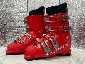 1★SALOMON(サロモン) COURSE 60 Jrスキーブーツ 19.0cm 240mm ジュニアレーシング [店頭引き取り可/札幌] ★2157