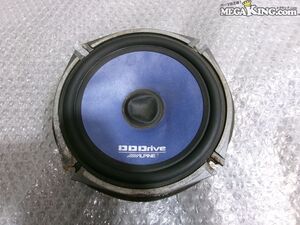 ALPINE アルパイン DDDrive スピーカー 16cm オーディオ 片側のみ DDC-175C 動作OK / 2Q8-671