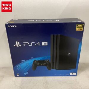 1円〜 欠品 動作確認/初期化済 PS4 Pro CUH-7200B ジェット・ブラック