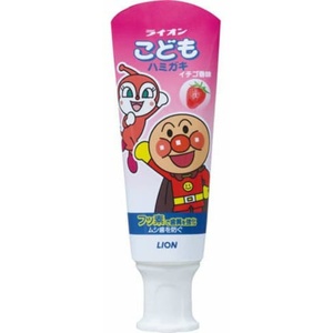 ライオンこどもハミガキいちご(アンパンマン)40G × 10点