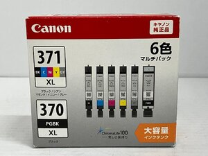 ★ジャンク品★インクカートリッジ BCI-371XL+370XL/6MP canon キャノン