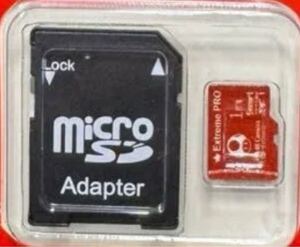 ほぼ未使用　MicroSDカード　1TB（アダプター付）