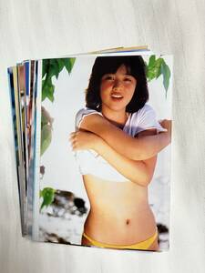 ◎　30枚　菊池桃子　速達でお届け　L判写真　ヤマト営業所留めOK　高品質　送料何点でも210円でOK ◎