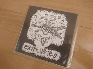 中古レコード★Exit Hippies 7"EP Field of Heaven 2003年 限定 クラスト ノイズコア トランス アシッド crust noise Hardcore acid 