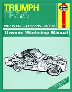 新品 トライアンフ TRIUMPH TR5 TR6 1967 1975 2498cc 整備 修理 整備書 サービス マニュアル リペア リペアー レストア