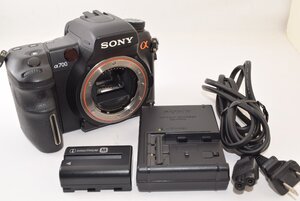 ★美品★ SONY ソニー α700 ボディ DSLR-A700 デジタル一眼レフカメラ 2410099