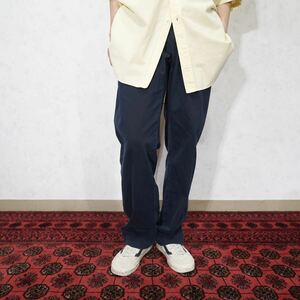 USA VINTAGE Polo by Ralph Lauren NAVY COLOR COTTON CHINO PANTS/アメリカ古着ポロバイラルフローレンネイビーコットンチノパンツ