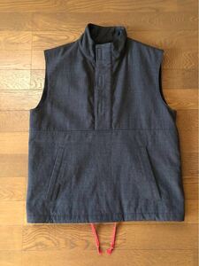 【未使用に近い 美品】 PPFM ベスト フリース グレー フリーサイズ VEST ピーピーエフエム